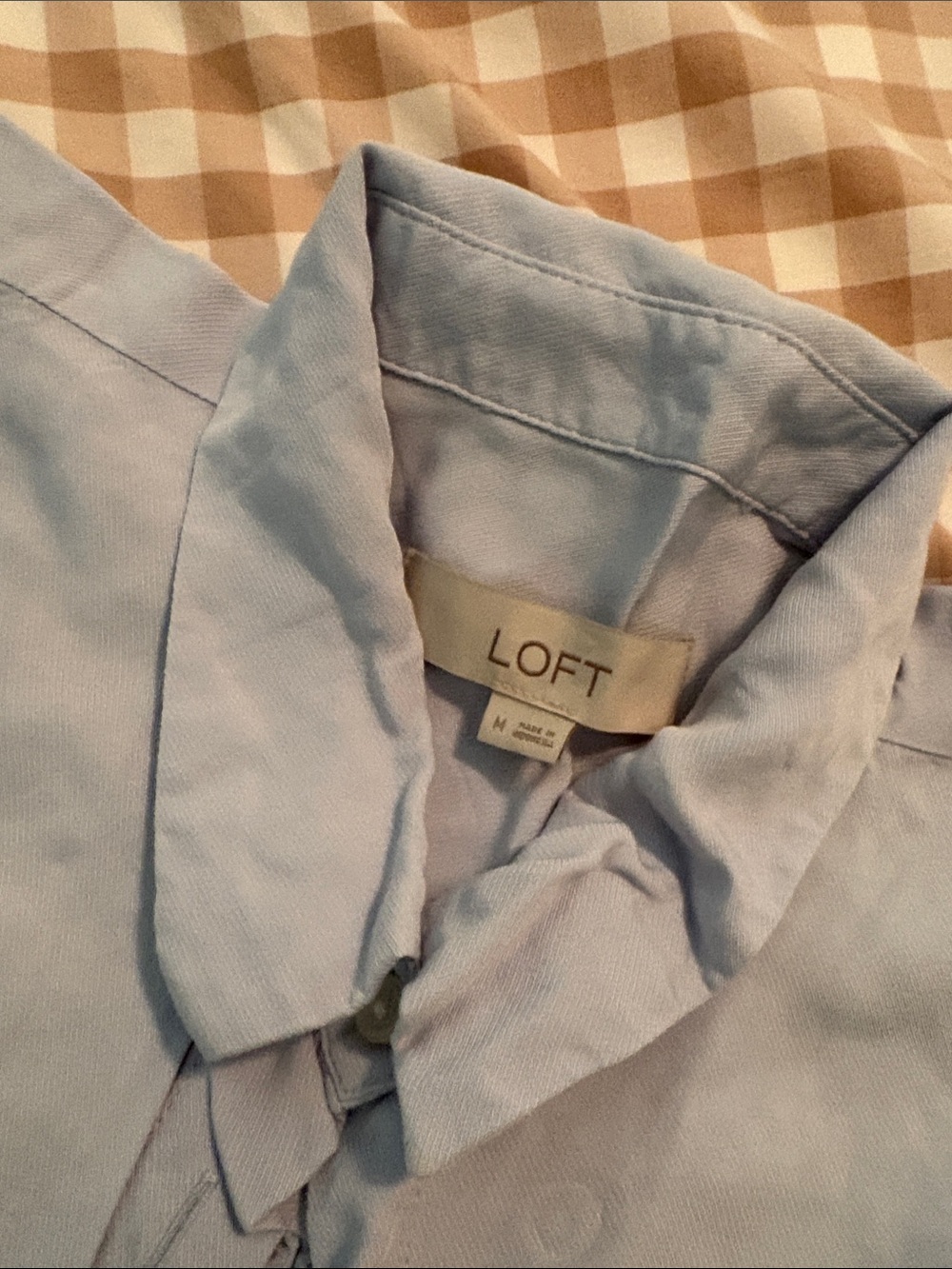 LOFT Blue Blouse